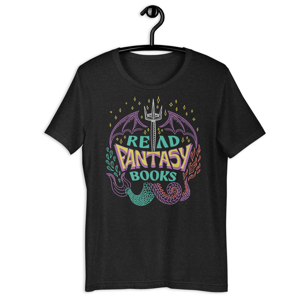 Read Fantasy Books Unisex Long Sleeve Tee – Fables & Tales Co