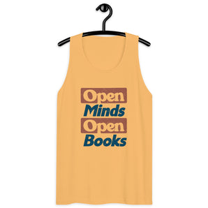 Open Minds Open Books Unisex Tank