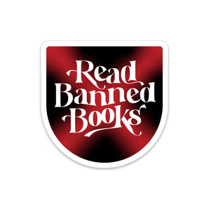 Read Banned Books Sticker