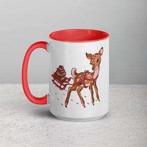 Dashing Through the Snow Color Mug