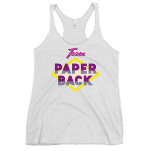 Team Paperback Racerback Tank