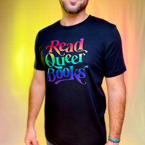 Read Queer Books Unisex Tee