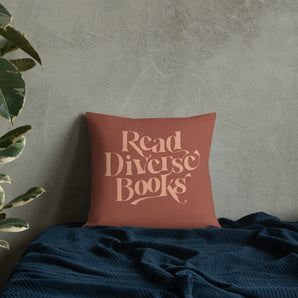 Read Diverse Books Pillow