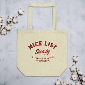 Nice List Society Organic Tote Bag - Fables and Tales