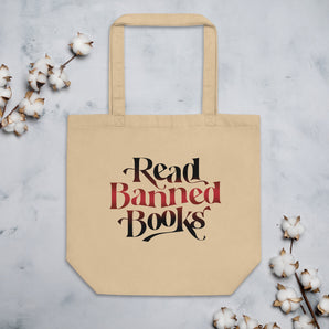 Read Banned Books Organic Tote