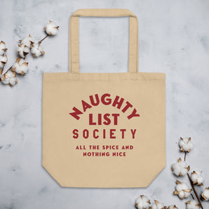 Naughty List Tote Bag