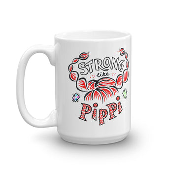 Strong Like Pippi Mug - Fables and Tales