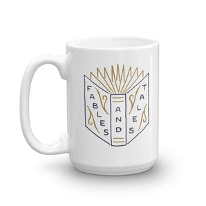 Fables & Tales Open Book Mug - Fables and Tales