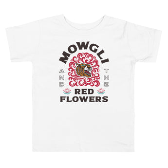 Mowgli and the Red Flowers Toddler Tee - Fables and Tales