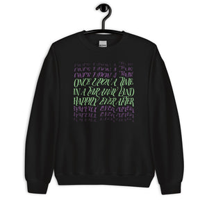 Happily Never After Hero/Villain Unisex Crewneck Sweatshirt