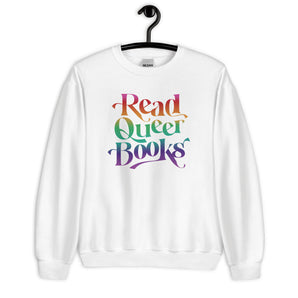 Read Queer Books Unisex Crewneck Sweatshirt