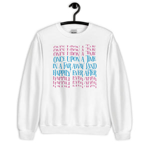 Happily Never After Hero/Villain Unisex Crewneck Sweatshirt