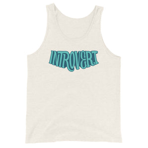 Introvert Adult Unisex Tank Top - Fables and Tales