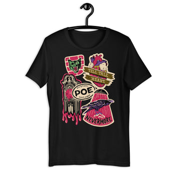 Poe Bumper Story Unisex Tee - Fables and Tales