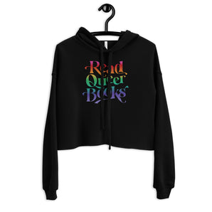 Read Queer Books Crop Hoodie