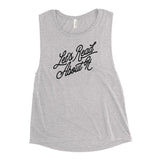 Let's Read About It Ladies’ Muscle Tank - Fables and Tales