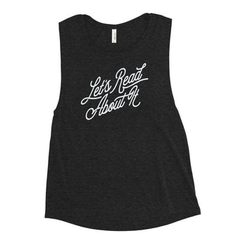 Let's Read About It Ladies’ Muscle Tank - Fables and Tales