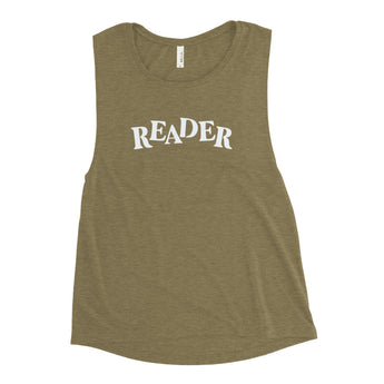 Reader Ladies’ Muscle Tank - Fables and Tales