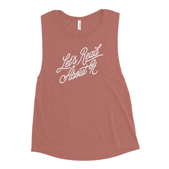 Let's Read About It Ladies’ Muscle Tank - Fables and Tales