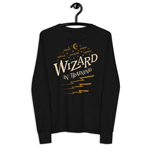 Wizard In Training Youth Long Sleeve Tee - Fables and Tales